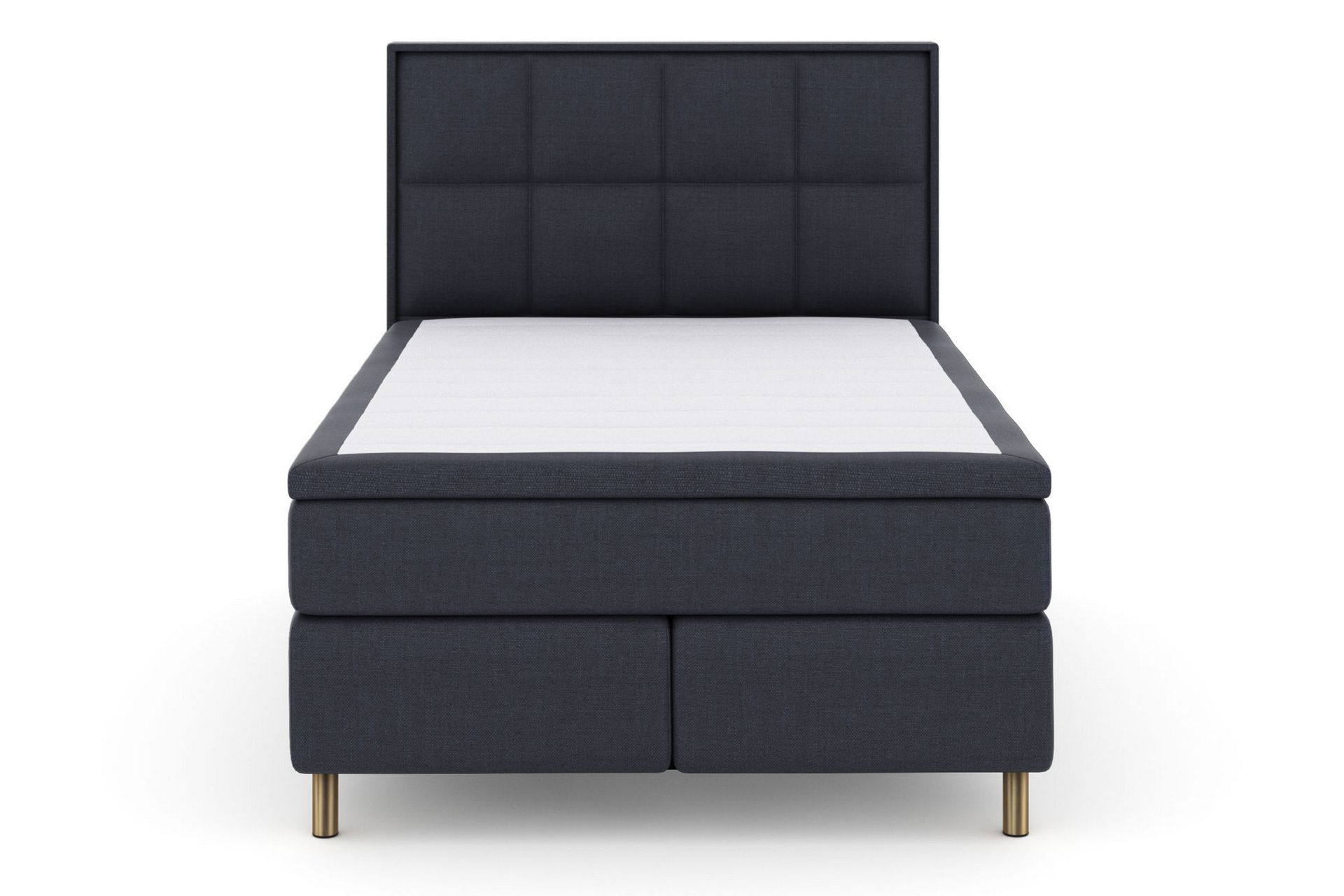 Select No 6 Komplett Sengepakke 140x200 Fast Memory/Pocket - Blå/Kobberben - Møbler - Senger - Komplett sengepakke