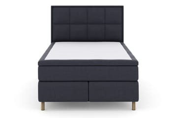 Select No 6 Komplett Sengepakke 140x200 Fast Memory/Pocket - Blå/Kobberben - Møbler - Senger - Komplett sengepakke