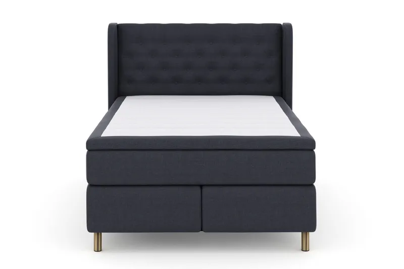 Select No 6 Komplett Sengepakke 140x200 Fast/Medium Watergel, Blå/Kobberben