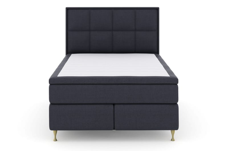 Select No 6 Komplett Sengepakke 140x200 F/M Lateks/Memory - Blå/Gullben - Møbler - Senger - Kontinentalsenger