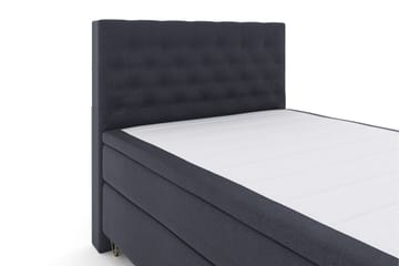 Select No 6 Komplett Sengepakke 140x200 Medium Memory/Pocket - Blå/V-formede Metallben - Møbler - Senger - Komplett sengepakke