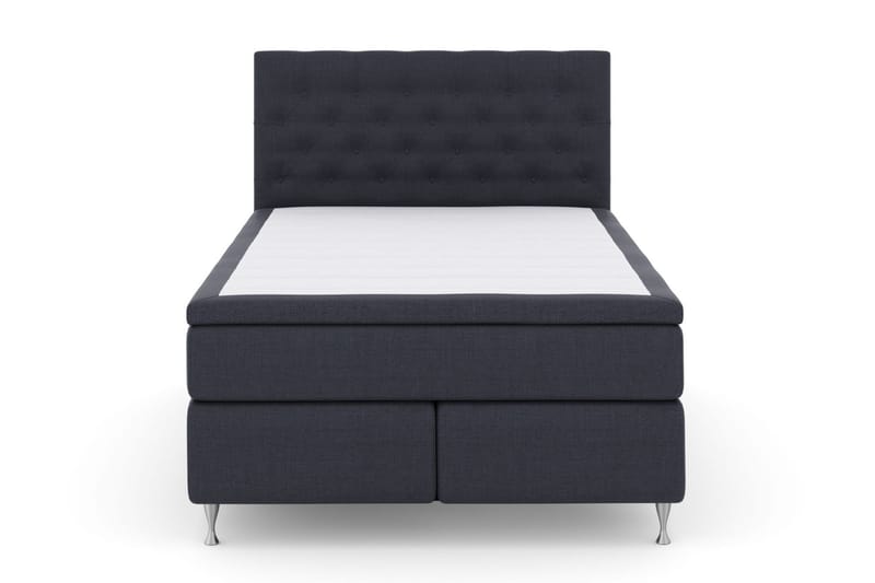 Select No 6 Komplett Sengepakke 160x200 F/M Memory/Pocket - Blå/Sølvben - Møbler - Senger - Komplett sengepakke