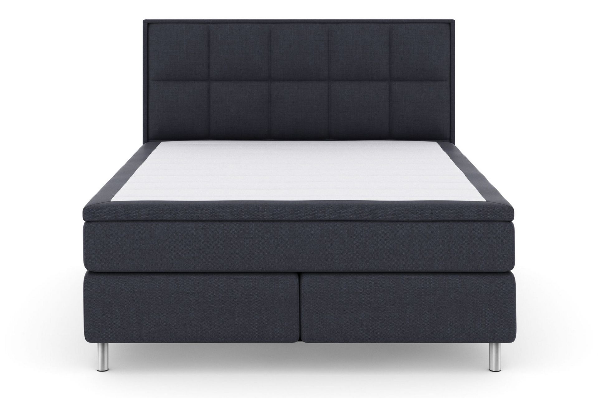 Select No 6 Komplett Sengepakke 180x200 Fast Lateks/Memory - Blå/Metallben - Møbler - Senger - Komplett sengepakke