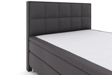 Select No 6 Komplett Sengepakke 180x200 Fast Lateks/Memory - Mørkegrå/Metallben - Møbler - Senger - Komplett sengepakke