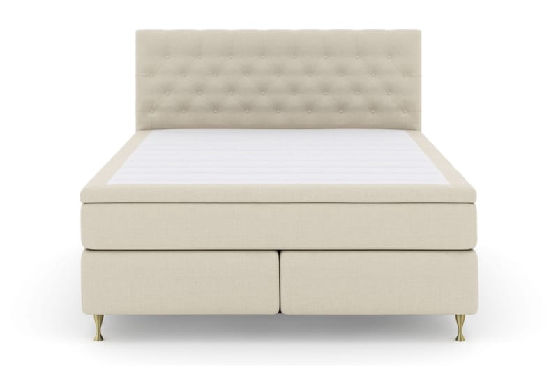 Select No 6 Komplett Sengepakke 180x200 F/M Lateks/Memory - Beige/Gullben - Møbler - Senger - Komplett sengepakke