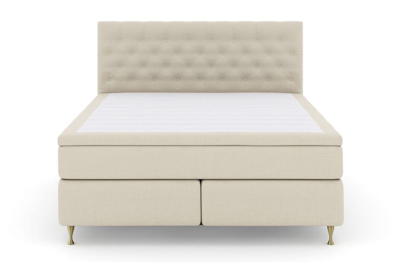 Select No 6 Komplett Sengepakke 180x200 F/M Lateks/Memory, Beige/Gullben