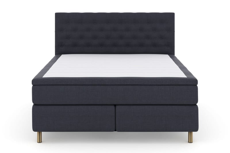 Select No 6 Komplett Sengepakke 210x210 Fast/Medium Watergel - Blå/Kobberben - Møbler - Senger - Kontinentalsenger