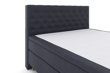 Select No 6 Komplett Sengepakke 210x210 F/M Lateks/Memory - Blå/Gullben - Møbler - Senger - Komplett sengepakke