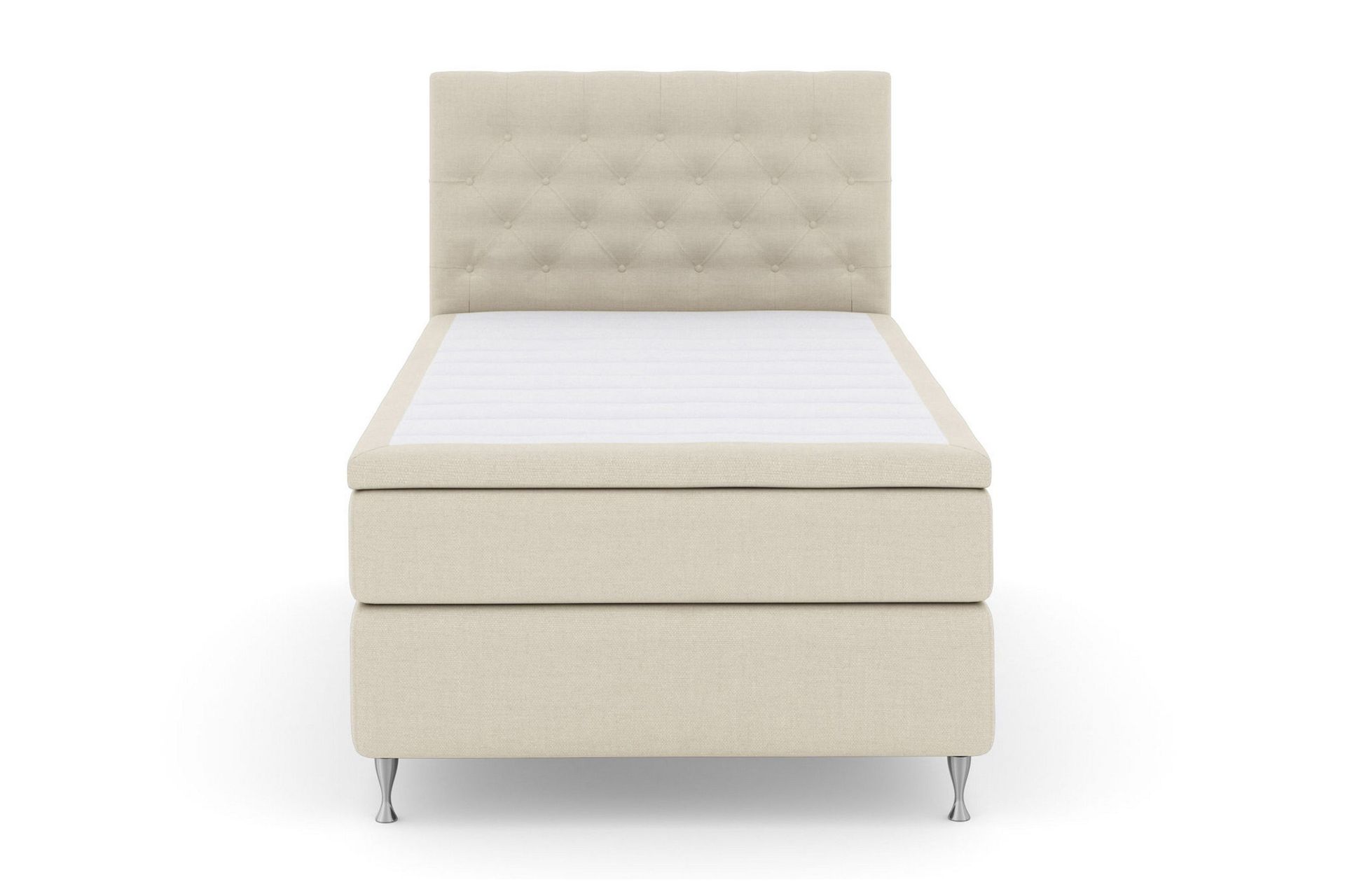 Select No 6 Kontinentalseng 120x200 Fast Lateks/Memory - Beige