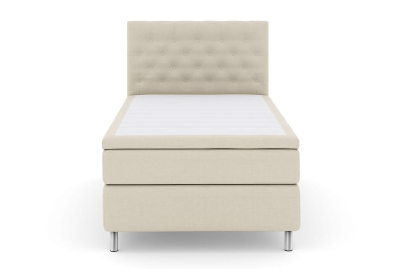 Select No 6 Kontinentalseng 120x200 Fast Watergel - Beige/Metallben - Møbler - Senger - Kontinentalsenger