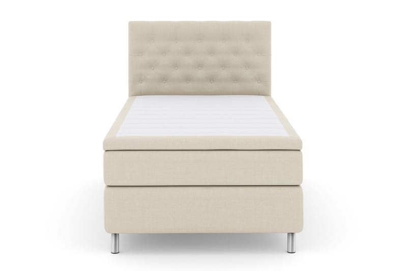 Select No 6 Kontinentalseng 120x200 Medium Lateks/Memory - Beige/Metallben - Møbler - Senger - Kontinentalsenger
