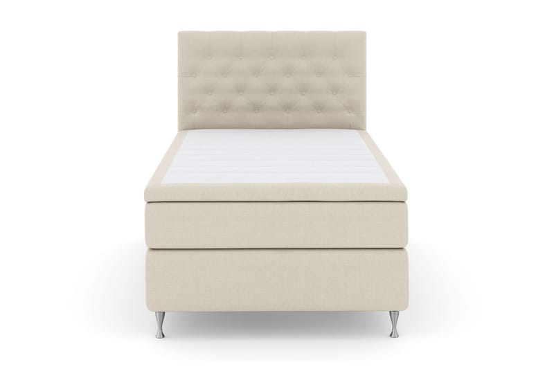 Select No 6 Kontinentalseng 120x200 Medium Watergel - Beige/Sølvben - Møbler - Senger - Kontinentalsenger