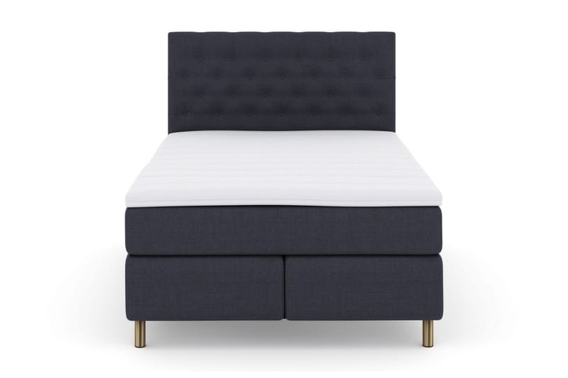 Select No 6 Kontinentalseng 160x200 Medium Lateks/Memory - Blå/Kobberben - Møbler - Senger - Kontinentalsenger