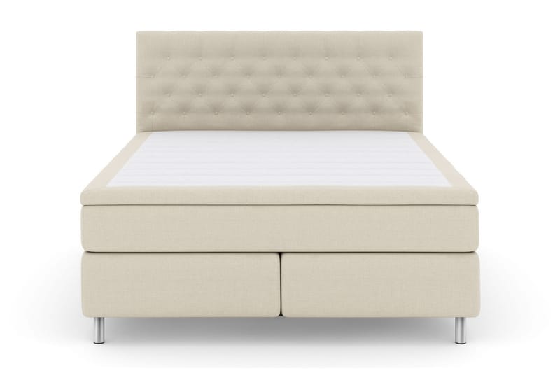 Select No 6 Kontinentalseng 210x210 Medium Watergel - Beige/Metallben - Møbler - Senger - Kontinentalsenger