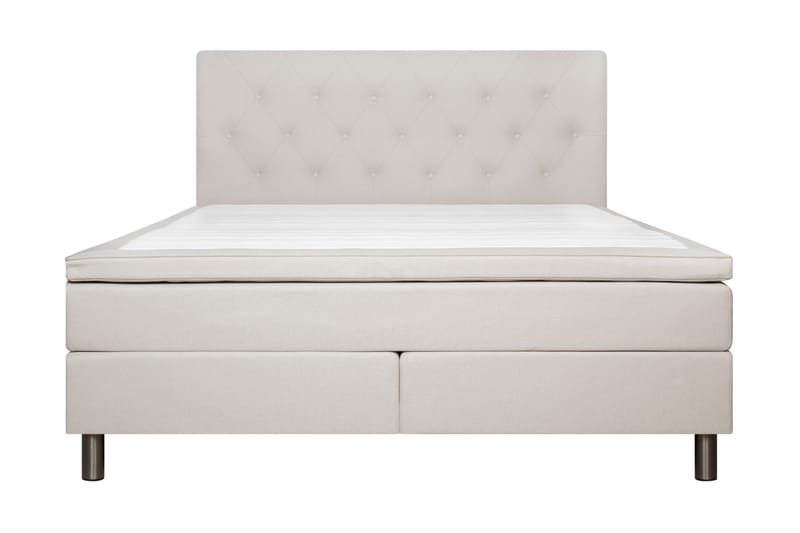 Smögen Komplett Sängpaket 160x200 - Beige - Møbler - Senger - Komplett sengepakke