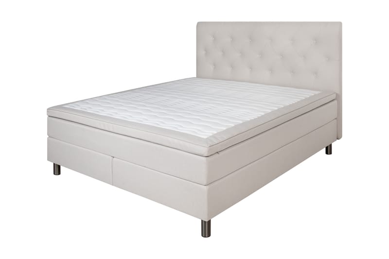 Smögen Komplett Sängpaket 160x200 - Beige - Komplett sengepakke - Kontinentalsenger - Dobbeltsenger