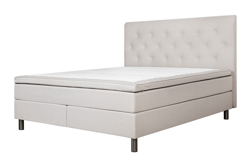 Smögen Komplett Sängpaket 160x200 - Beige - Møbler - Senger - Komplett sengepakke