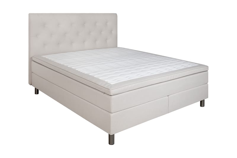 Smögen Komplett Sängpaket 180x200 - Beige - Møbler - Senger - Komplett sengepakke