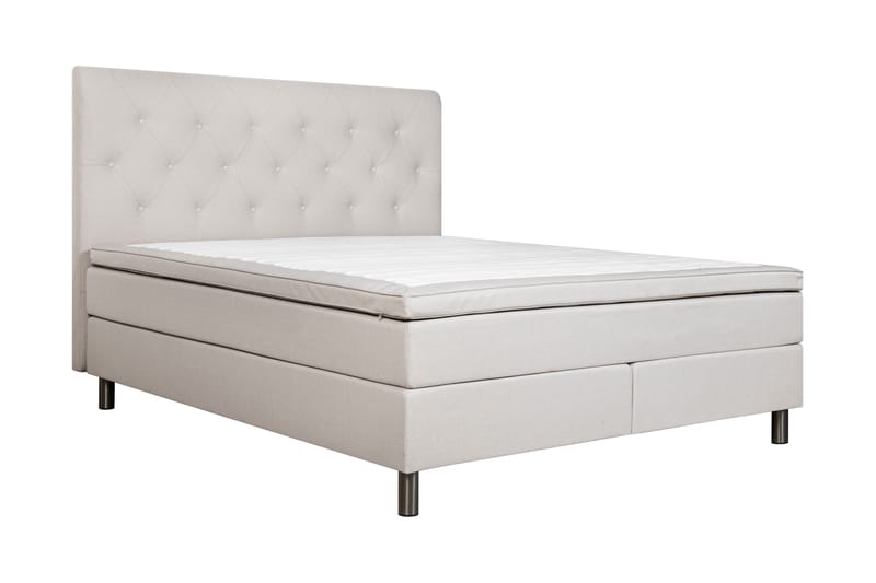 Smögen Komplett Sängpaket 180x200 - Beige - Møbler - Senger - Komplett sengepakke