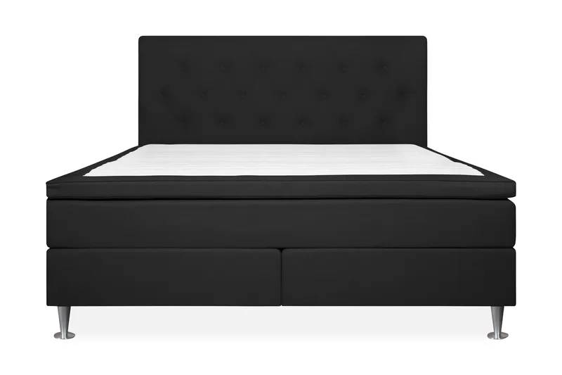 Strömstad Komplett Sängpaket 180x200, Mørkegrå