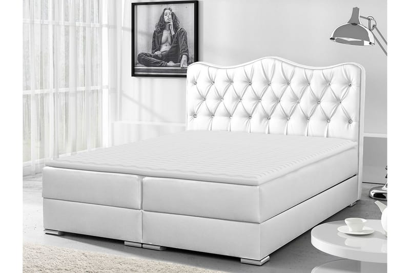 Sultan Kontinentalseng 200x200 - Hvit - Møbler - Senger - Kontinentalsenger