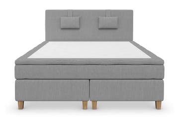 Superior Lyx Komplett Sengepakke 160 cm Lysegrå