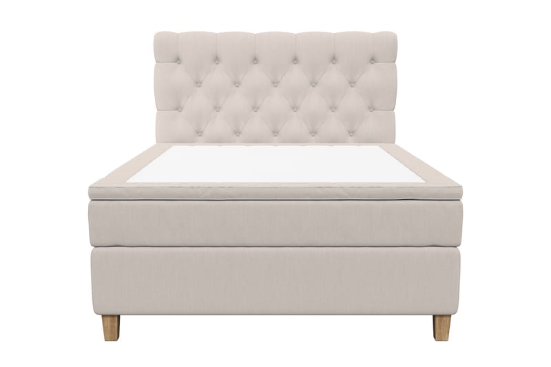 Superior Lyx Kontinentalseng 140x200 cm Beige - Eikeben - Møbler - Senger - Kontinentalsenger