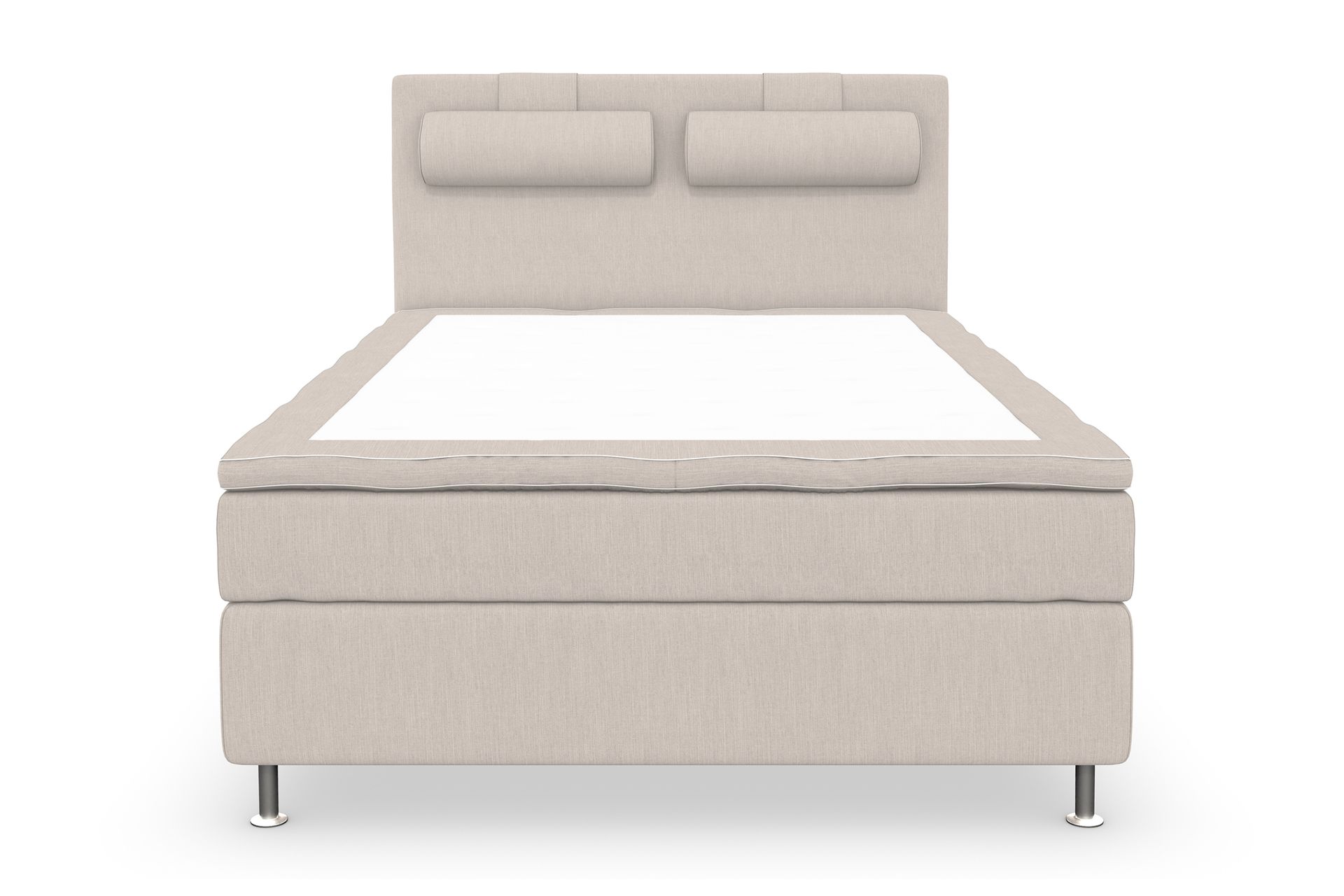 Superior Lyx Kontinentalseng 140x200 cm Beige - Sølvben - Møbler - Senger - Kontinentalsenger