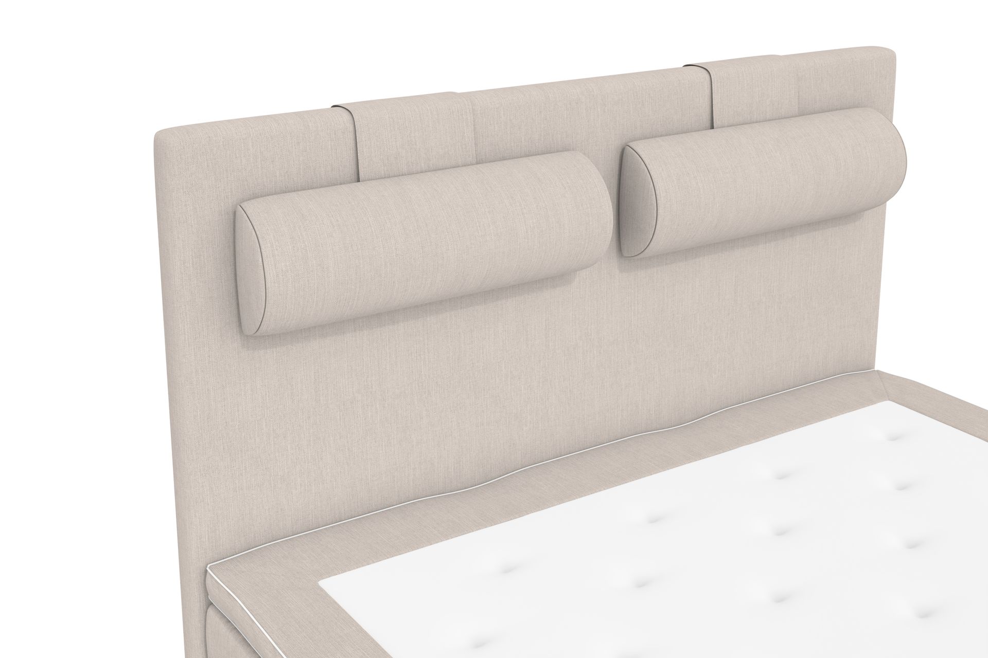 Superior Lyx Kontinentalseng 140x200 cm Beige - Sølvben - Møbler - Senger - Kontinentalsenger