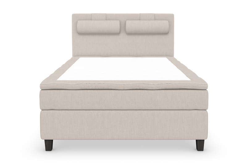 Superior Lyx Kontinentalseng 140x200 cm Beige - Svarte Ben - Møbler - Senger - Kontinentalsenger