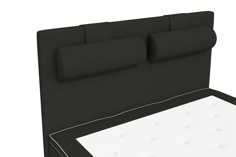 Superior Lyx Kontinentalseng 140x200 cm Svart - Eikeben - Møbler - Senger - Kontinentalsenger