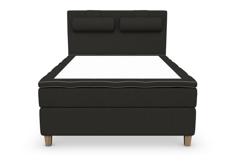 Superior Lyx Kontinentalseng 140x200 cm Svart - Eikeben - Møbler - Senger - Kontinentalsenger