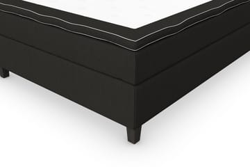 Superior Lyx Kontinentalseng 140x200 cm Svart - Svarte Ben - Møbler - Senger - Kontinentalsenger