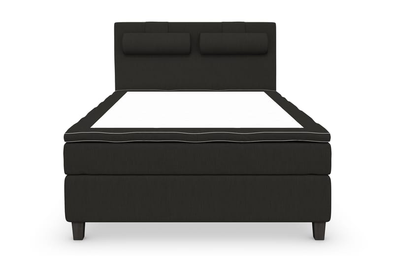 Superior Lyx Kontinentalseng 140x200 cm Svart - Svarte Ben - Møbler - Senger - Kontinentalsenger