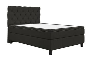 Superior Lyx Kontinentalseng 140x200 cm Svart - Svarte Ben - Møbler - Senger - Kontinentalsenger