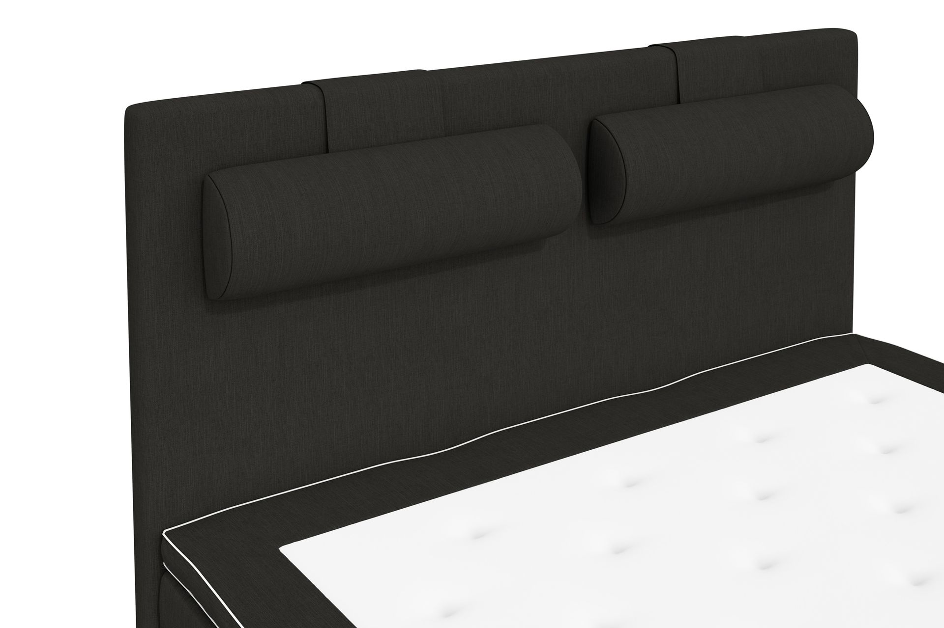 Superior Lyx Kontinentalseng 140x200 cm Svart - Svarte Ben - Møbler - Senger - Kontinentalsenger