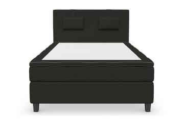 Superior Lyx Kontinentalseng 140x200 cm Svart - Svarte Ben - Møbler - Senger - Kontinentalsenger