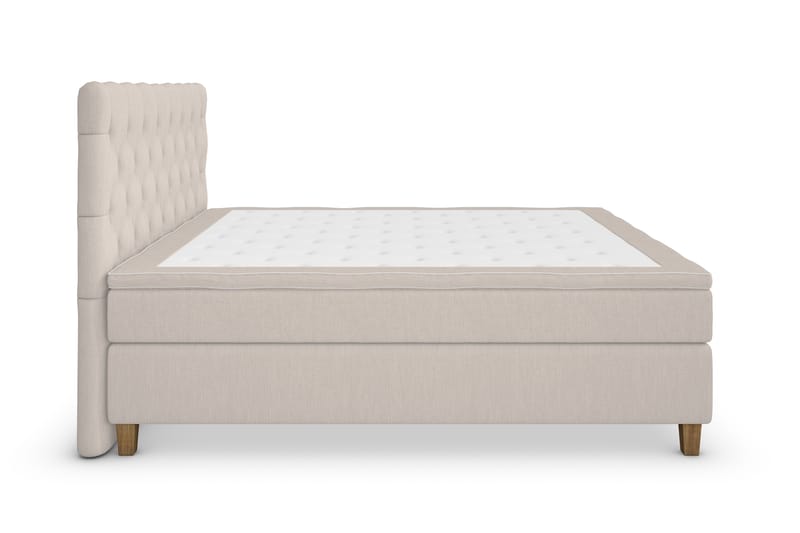 Superior Lyx Kontinentalseng 160x200 cm Beige - Eikeben - Møbler - Senger - Kontinentalsenger