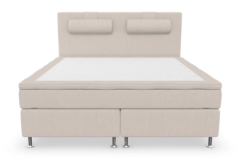 Superior Lyx Kontinentalseng 160x200 cm Beige - Sølvben - Møbler - Senger - Kontinentalsenger