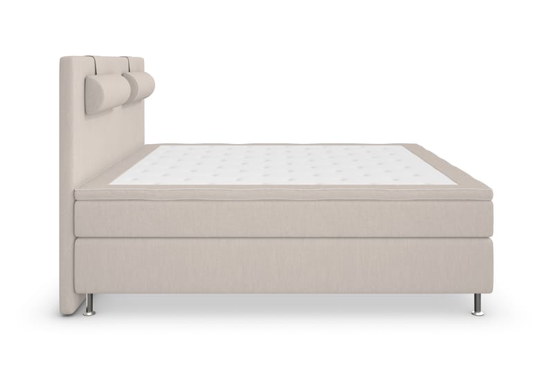 Superior Lyx Kontinentalseng 160x200 cm Beige - Sølvben - Møbler - Senger - Kontinentalsenger