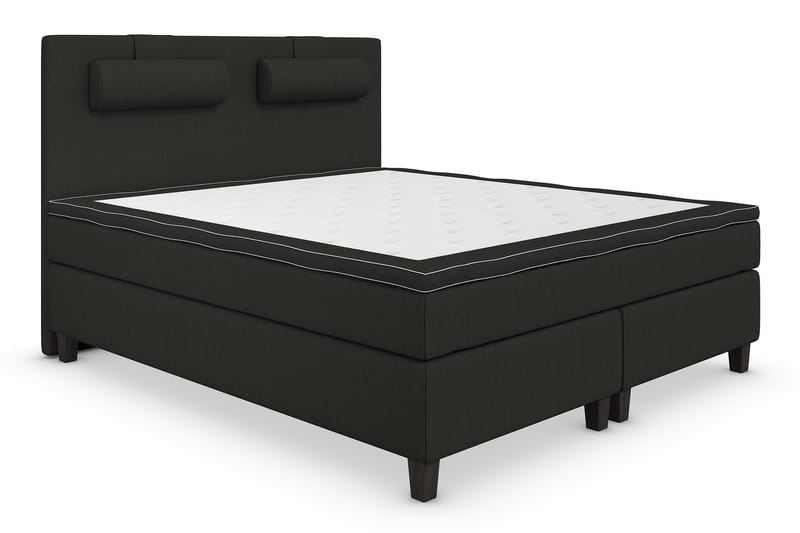Superior Lyx Kontinentalseng 160x200 cm Svart - Svarte Ben - Møbler - Senger - Kontinentalsenger
