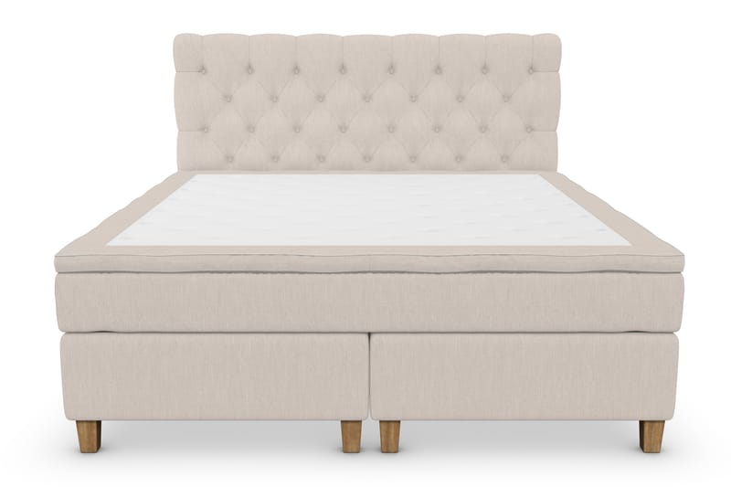 Superior Lyx Kontinentalseng 180x200 cm Beige - Eikeben - Kontinentalsenger - Dobbeltsenger