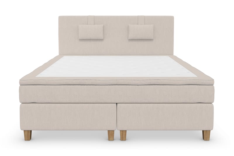 Superior Lyx Kontinentalseng 180x200 cm Beige - Eikeben - Møbler - Senger - Kontinentalsenger