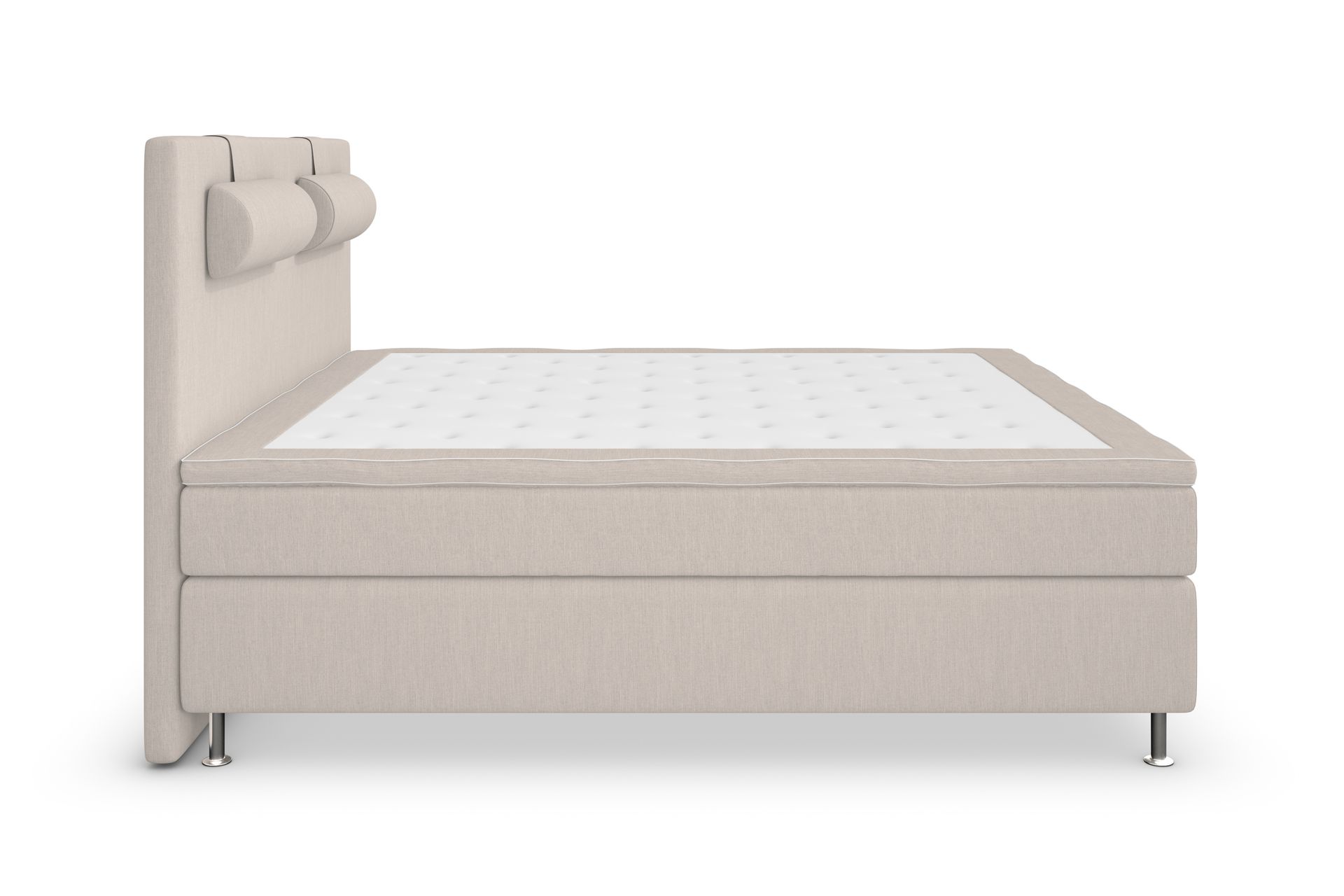 Superior Lyx Kontinentalseng 180x200 cm Beige - Sølvben - Møbler - Senger - Kontinentalsenger