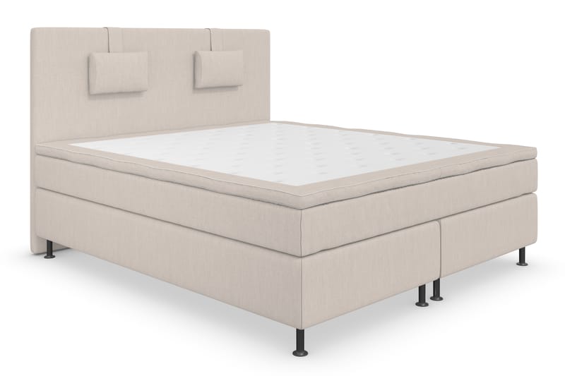 Superior Lyx Kontinentalseng 180x200 cm Beige - Sølvben - Møbler - Senger - Kontinentalsenger