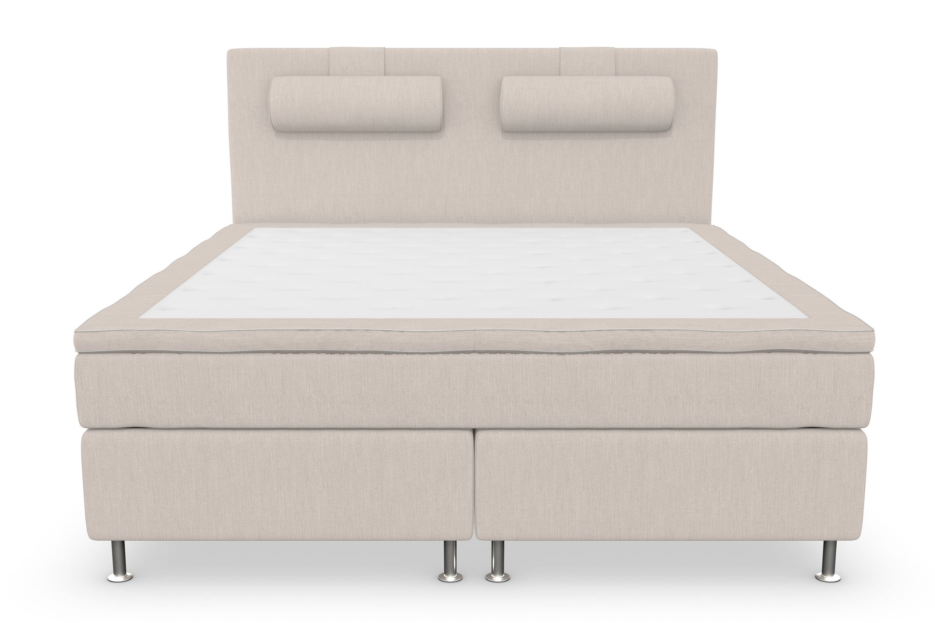 Superior Lyx Kontinentalseng 180x200 cm Beige - Sølvben - Møbler - Senger - Kontinentalsenger