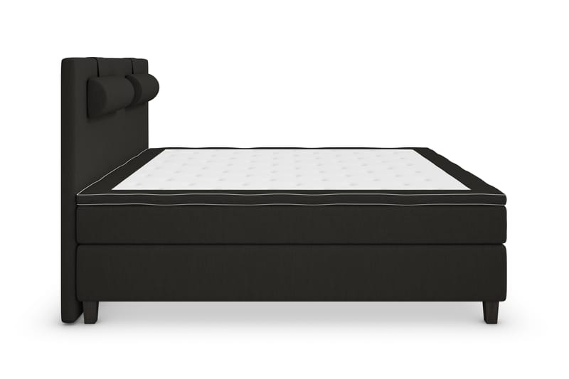 Superior Lyx Kontinentalseng 180x200 cm Svart - Svarte Ben - Møbler - Senger - Kontinentalsenger
