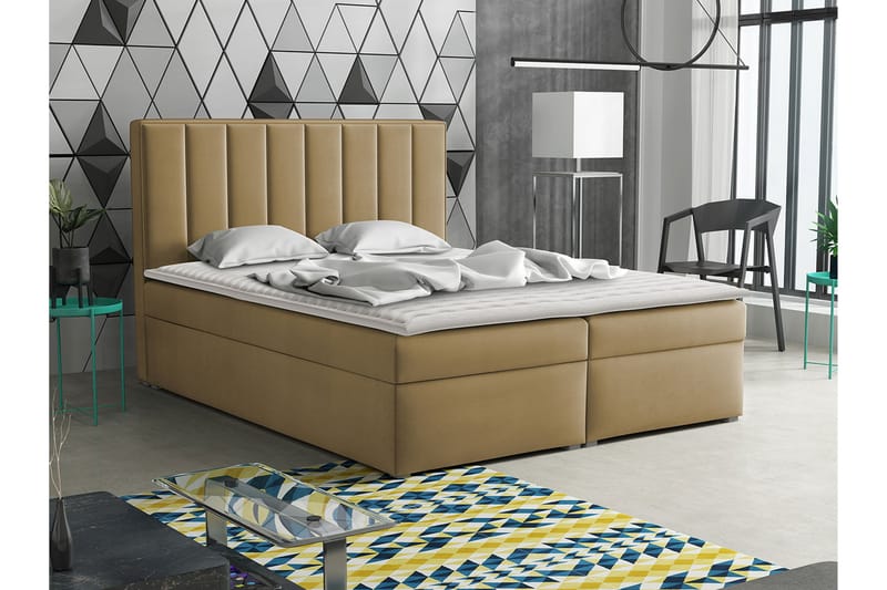 Valasco Kontinentalseng 180x200 cm - Beige - Kontinentalsenger