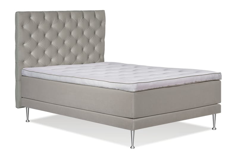 Victoria Komplett Sengepakke 140x200 - Beige - Møbler - Senger - Kontinentalsenger