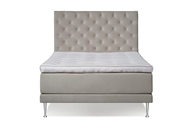 Victoria Komplett Sengepakke 140x200 - Beige - Møbler - Senger - Kontinentalsenger